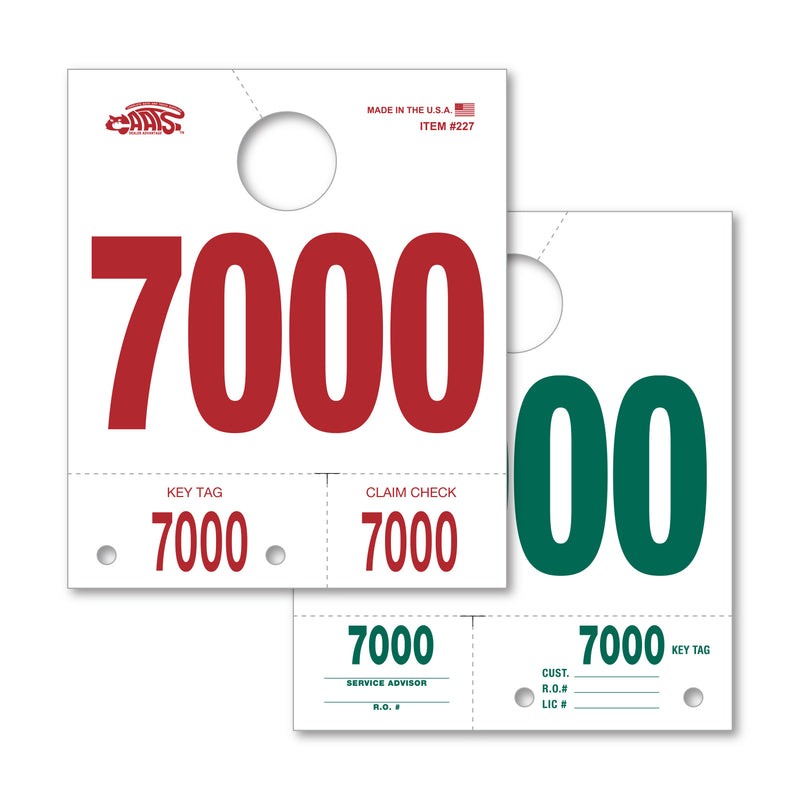 Load image into Gallery viewer, White Service Dispatch Numbers
