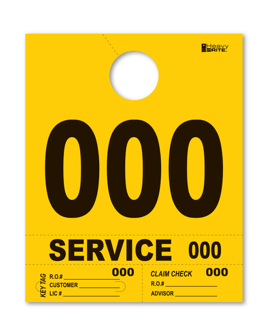 Heavy Brite 4 Part Service Dispatch Numbers