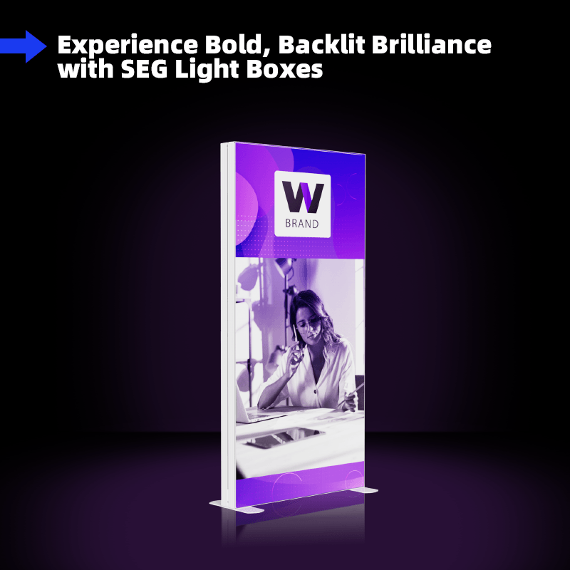 Load image into Gallery viewer, SEG Light Box - 3.3 Ft wide x 6.6 Ft tall
