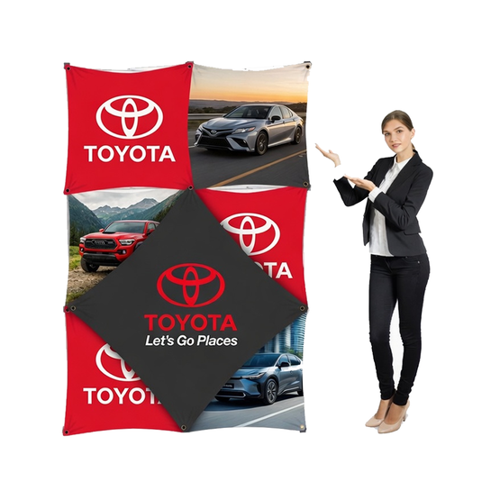 2x3 Floor Grid Pop Up Display