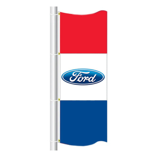 Load image into Gallery viewer, 3.5ft x 7.5ft  Drape Flag Free Flying- Horizontal Dealer Brands
