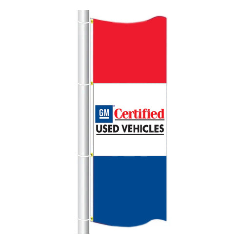 Load image into Gallery viewer, 3.5ft x 7.5ft  Drape Flag Free Flying- Horizontal Dealer Brands
