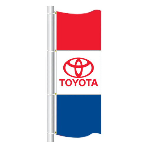 3.5ft x 7.5ft  Drape Flag Free Flying- Horizontal Dealer Brands