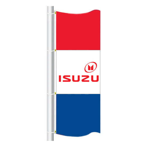 3.5ft x 7.5ft  Drape Flag Free Flying- Horizontal Dealer Brands