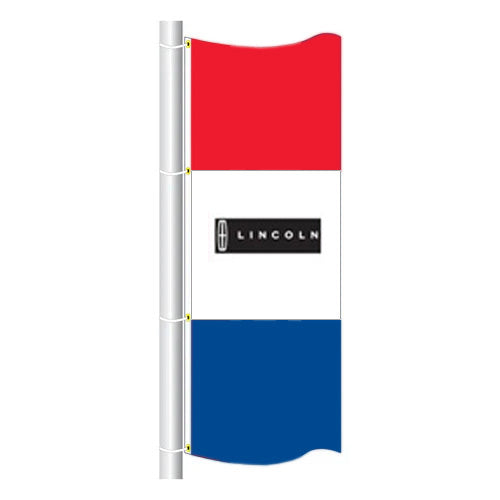 3.5ft x 7.5ft  Drape Flag Free Flying- Horizontal Dealer Brands
