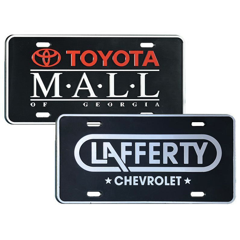 Load image into Gallery viewer, 3-D Raised Plastic Custom License Plates
