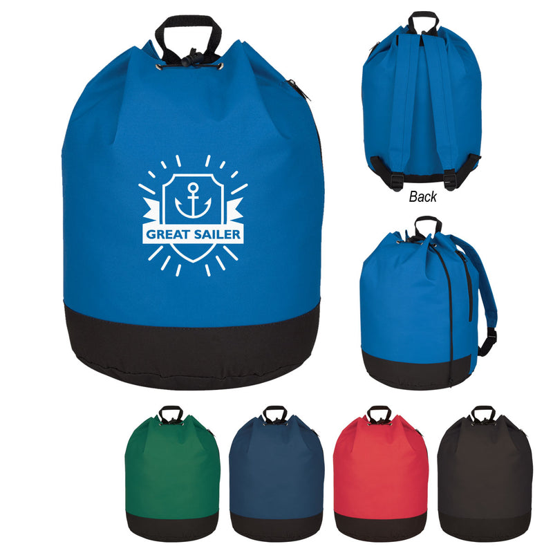 Load image into Gallery viewer, Bucket Bag Drawstring Backpack
