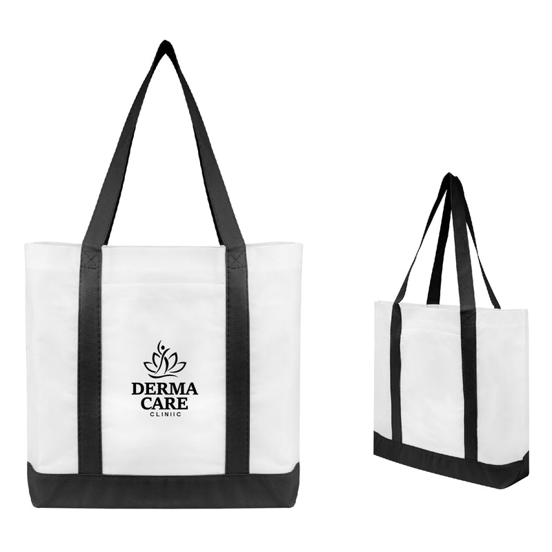 Load image into Gallery viewer, Non-Woven Tote Bag With Trim Colors
