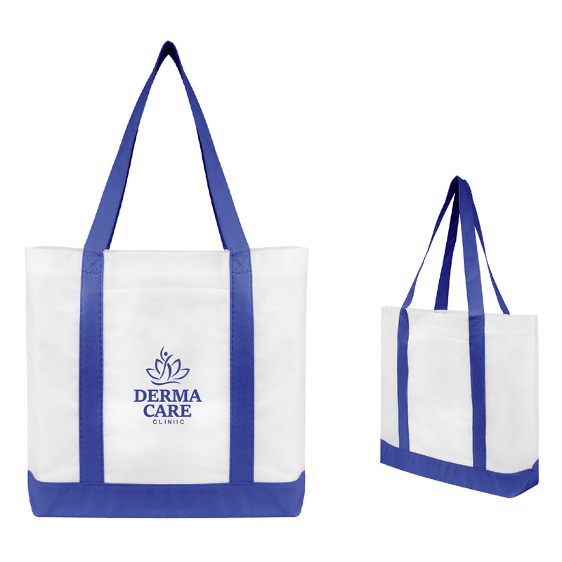 Load image into Gallery viewer, Non-Woven Tote Bag With Trim Colors
