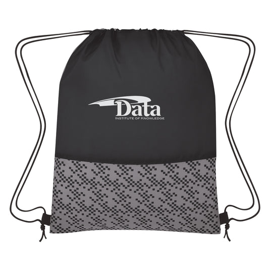 Bitmap Drawstring Backpack