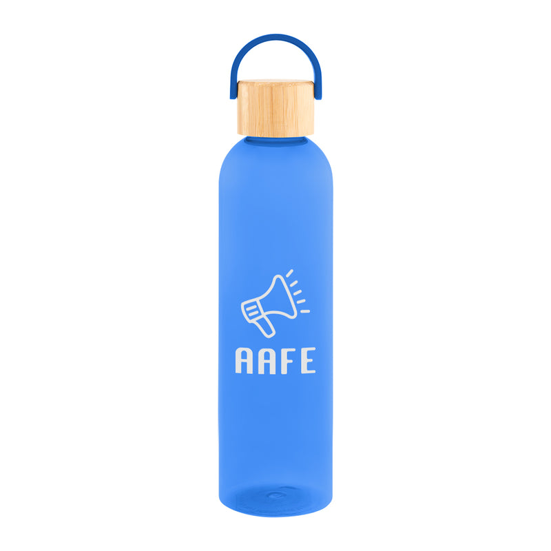 Load image into Gallery viewer, 32 Oz. Jeffrey rPET Bottle With Bamboo Lid And Easy Carry Handle
