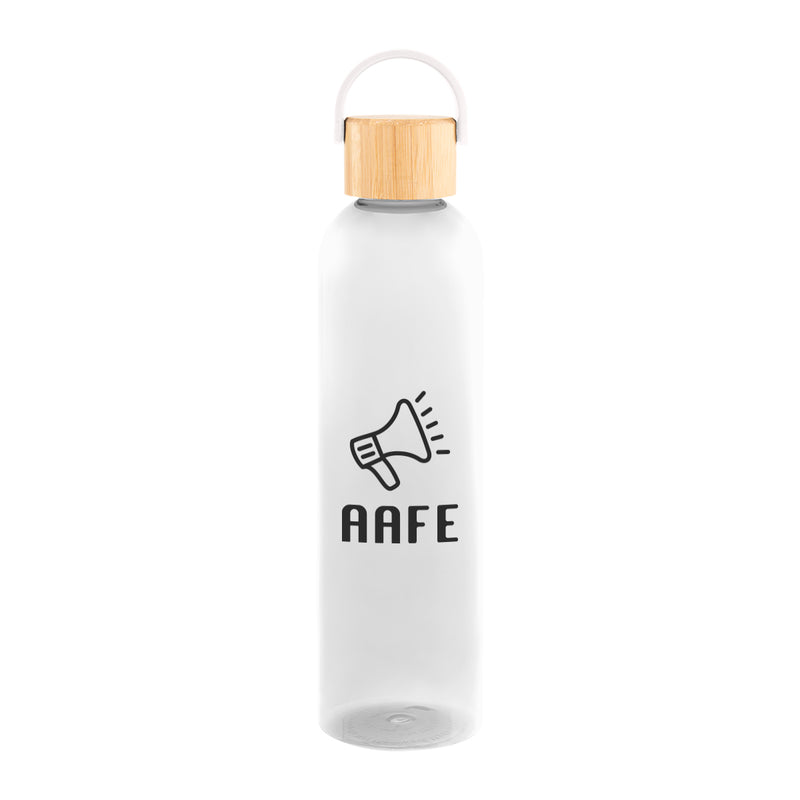 Load image into Gallery viewer, 32 Oz. Jeffrey rPET Bottle With Bamboo Lid And Easy Carry Handle
