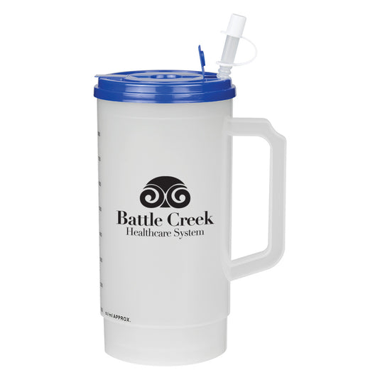 32 Oz. Medical Tumbler With Measurements