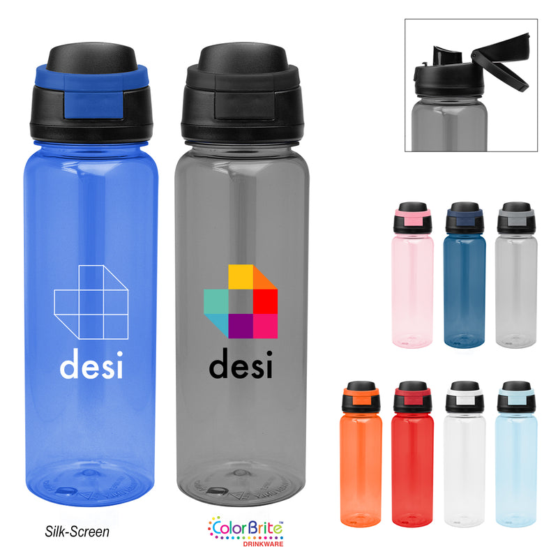Load image into Gallery viewer, 32 Oz. Pop Sip RPET Bottle
