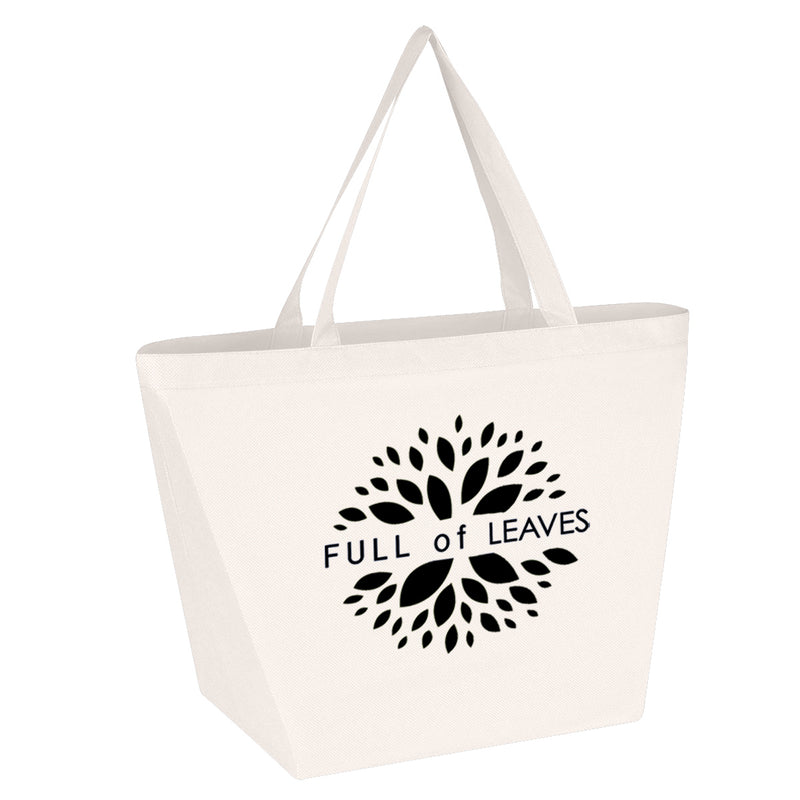Load image into Gallery viewer, Non-Woven Budget Shopper Tote Bag
