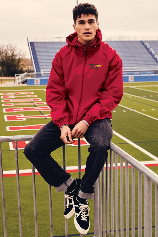 Sport-Tek® Hooded Raglan Jacket