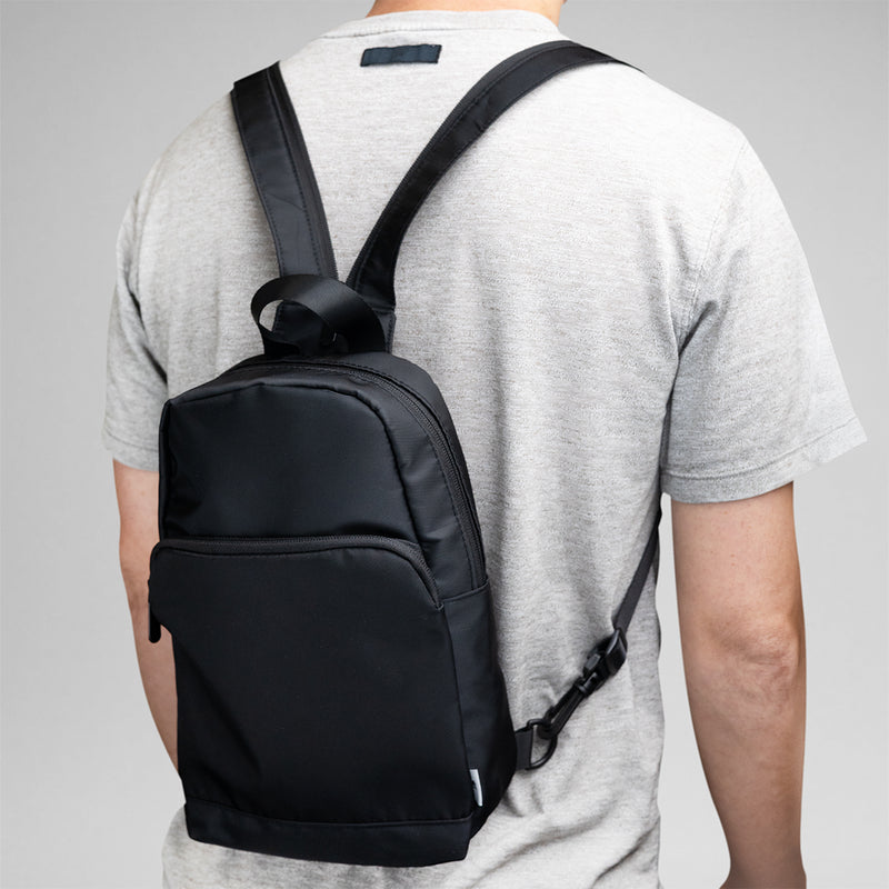 Load image into Gallery viewer, Caleb rPET Convertible Backpack And Sling Bag
