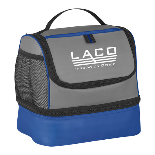 Two Compartment Lunch Pail Bag