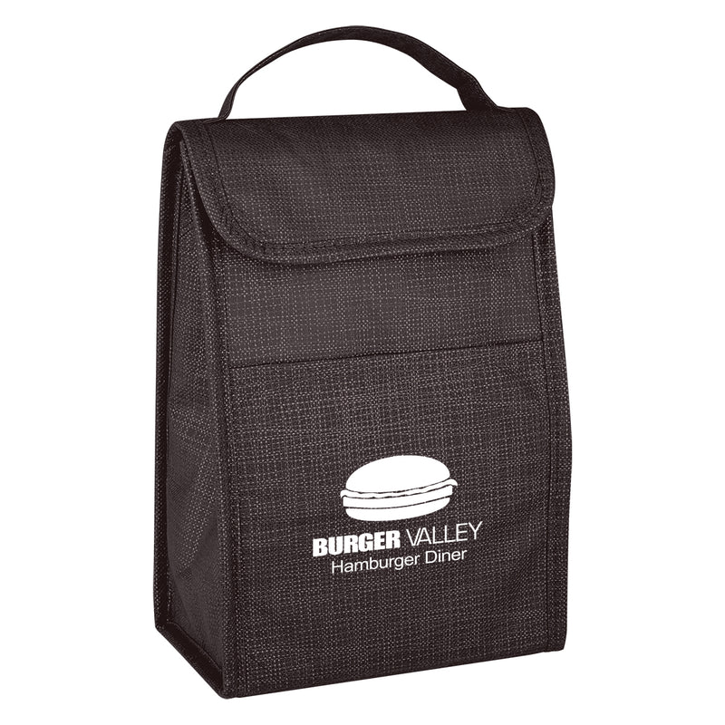 Load image into Gallery viewer, Crosshatch Non-Woven Lunch Bag
