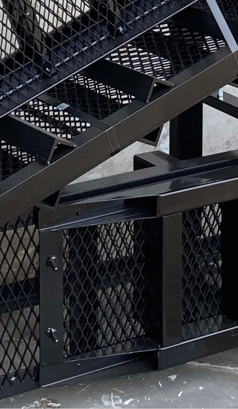 Load image into Gallery viewer, Steel 30-inch vehicle display ramp with sturdy construction, ideal for showcasing cars or other vehicles in a retail setting.
