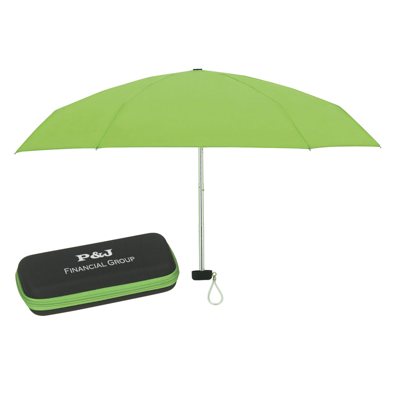 Load image into Gallery viewer, 37" Arc Telescopic Folding Travel Umbrella With Eva Case
