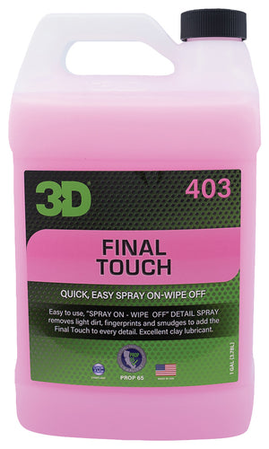 3D® Final Touch Detail Spray 1 Gallon