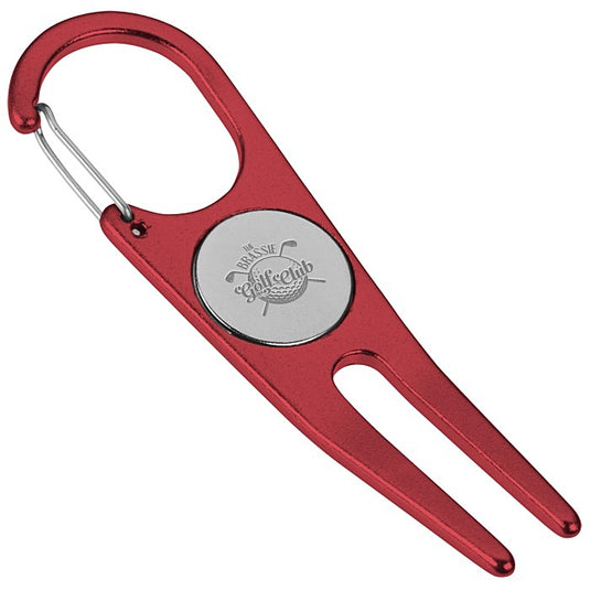 Aluminum Divot Tool with Ball Marker
