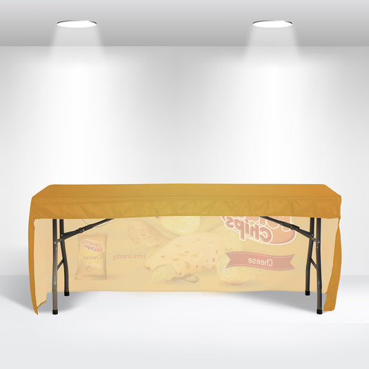 Fitted Table Covers with Open Back