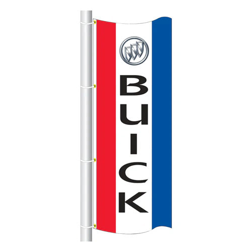 3ft x 8ft  Drape Flag Free Flying- Vertical Dealer Brands