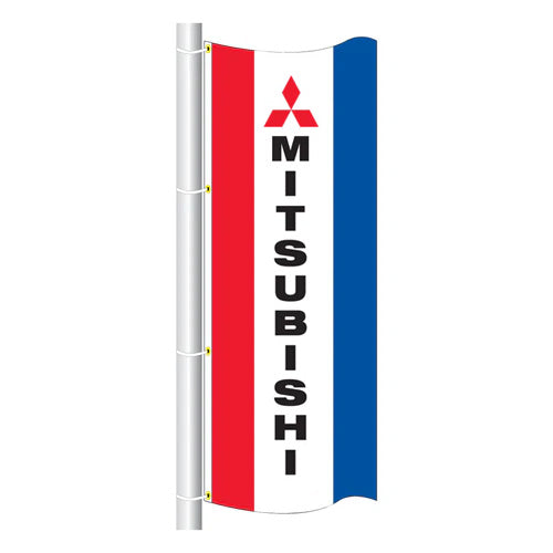 Load image into Gallery viewer, 3ft x 8ft  Drape Flag Free Flying- Vertical Dealer Brands
