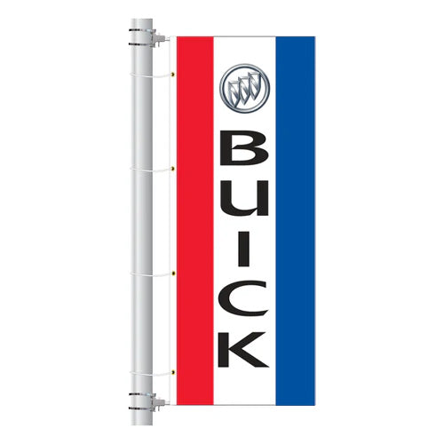 Load image into Gallery viewer, 3ft x 8ft  Drape Flag with Sleeves- Vertical Dealer Brands
