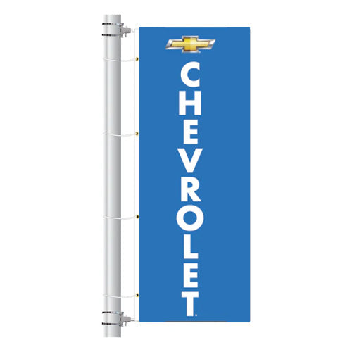 Load image into Gallery viewer, 3ft x 8ft  Drape Flag with Sleeves- Vertical Dealer Brands
