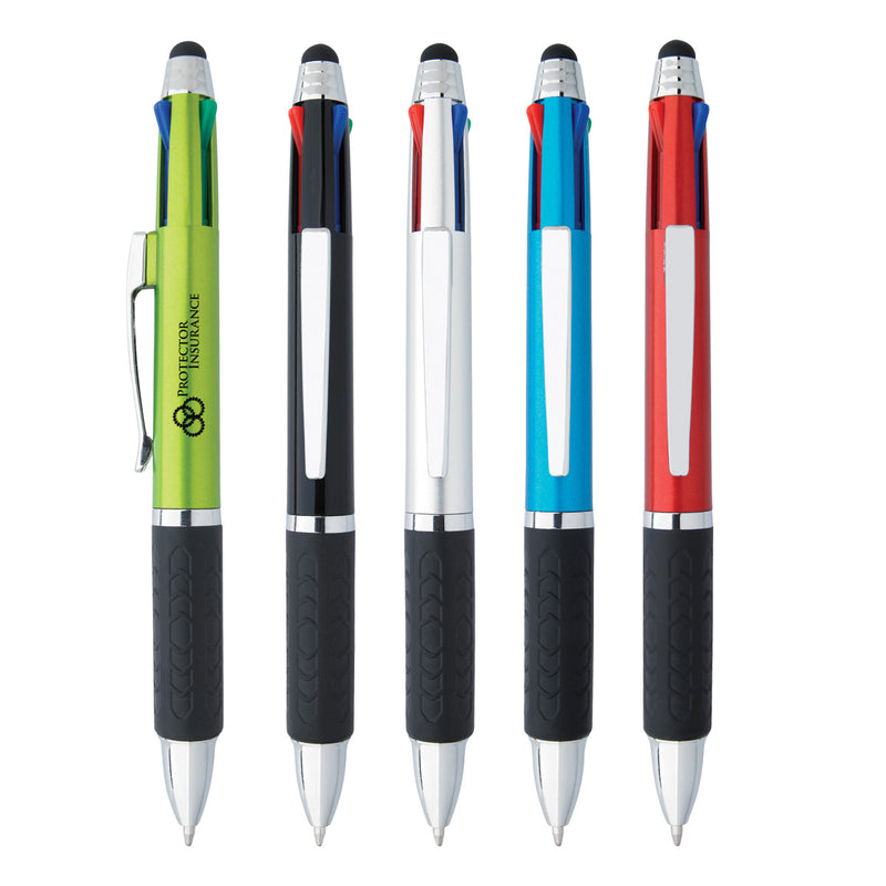 Load image into Gallery viewer, 4-In-1 Pen With Stylus
