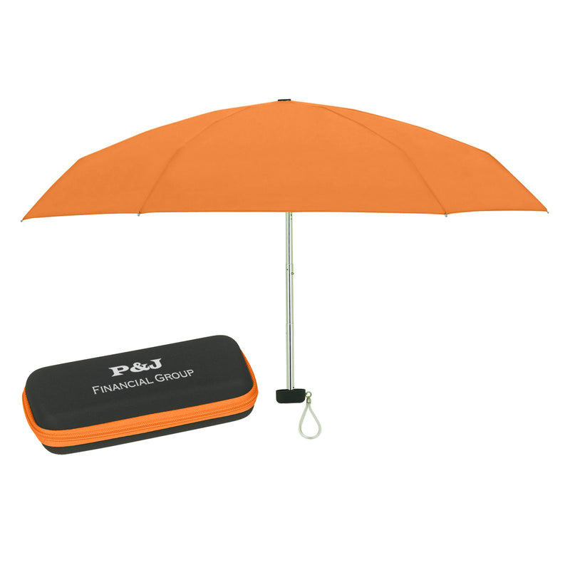 Load image into Gallery viewer, 37&quot; Arc Telescopic Folding Travel Umbrella With Eva Case
