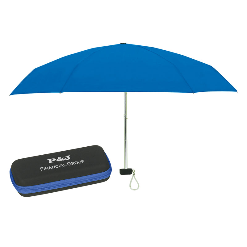 Load image into Gallery viewer, 37&quot; Arc Telescopic Folding Travel Umbrella With Eva Case
