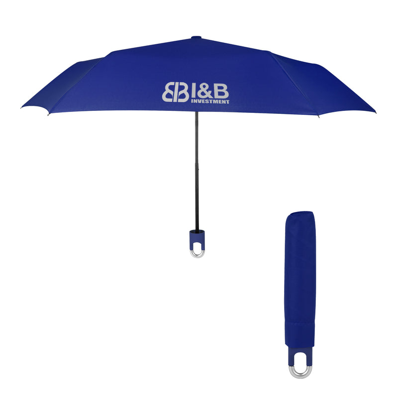 Load image into Gallery viewer, 38&quot; Arc Clipper Compact Telescopic Umbrella

