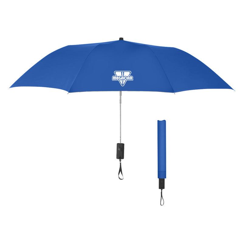 Load image into Gallery viewer, 44&quot; Arc Automatic Open Telescopic Folding Umbrella
