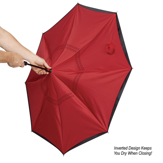 48" Arc Two-Tone Inversion Umbrella