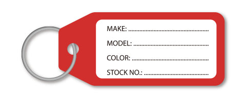 Load image into Gallery viewer, Plastic Key Tag
