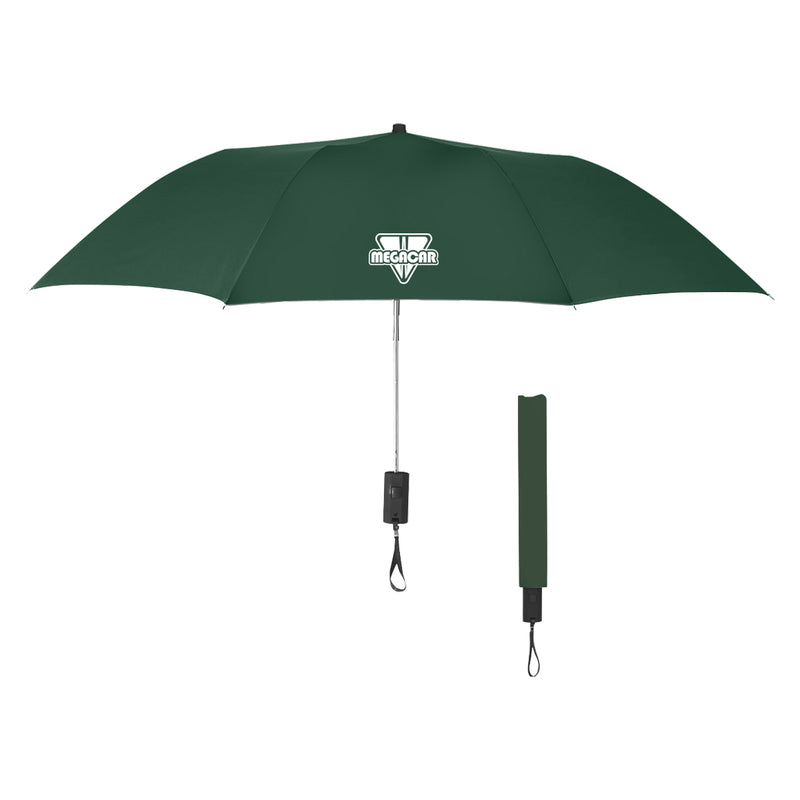 Load image into Gallery viewer, 44" Arc Automatic Open Telescopic Folding Umbrella
