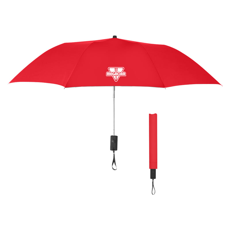 Load image into Gallery viewer, 44" Arc Automatic Open Telescopic Folding Umbrella
