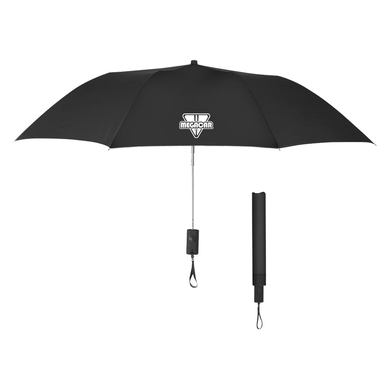 Load image into Gallery viewer, 44" Arc Automatic Open Telescopic Folding Umbrella
