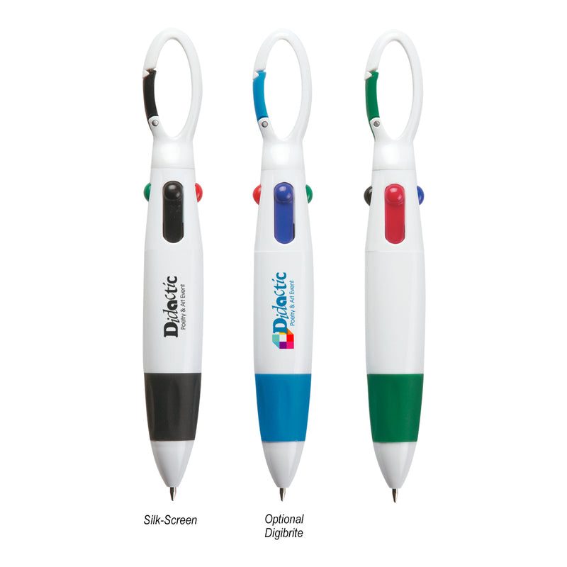 Load image into Gallery viewer, Quatro Carabiner Pen
