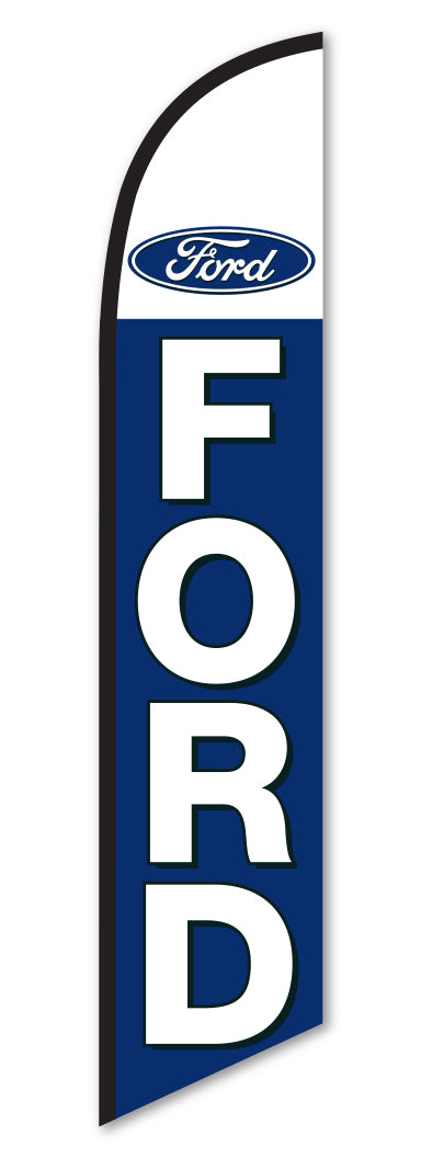 Premium Swooper Flag - Ford