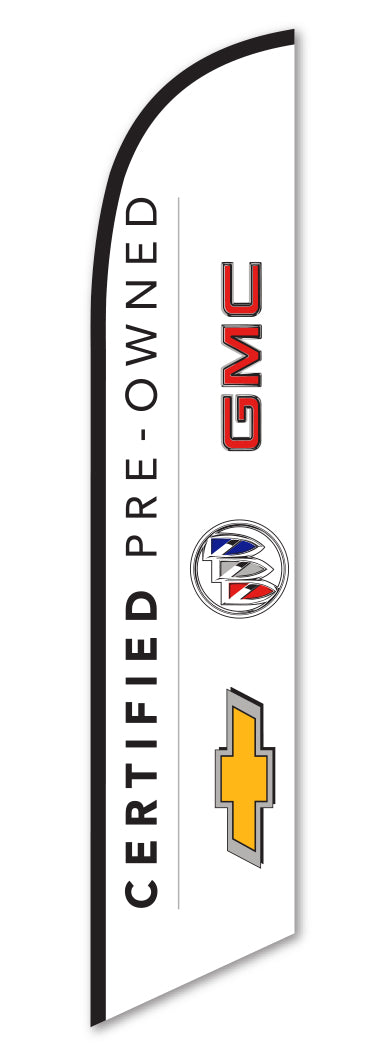 Premium Swooper Flag - GM Certified
