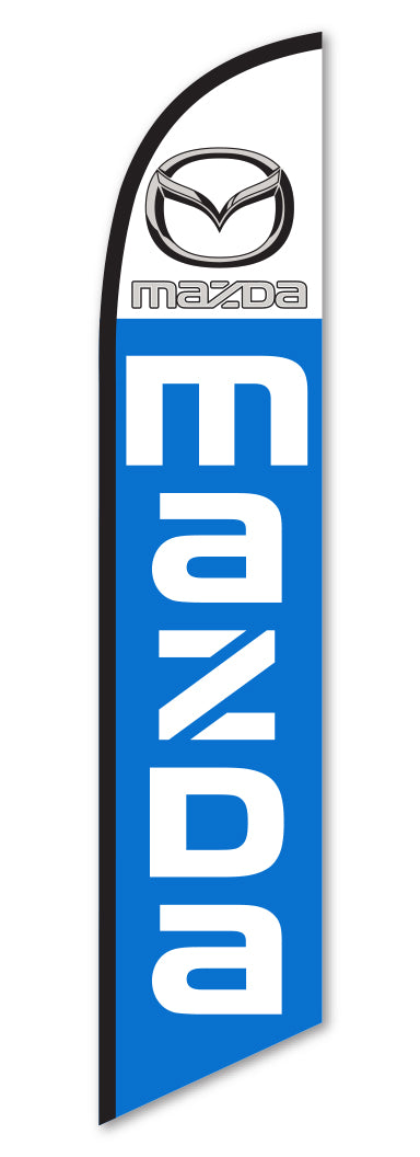 Premium Swooper Flag - Mazda