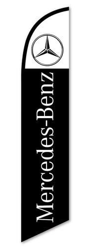 Premium Swooper Flag - Mercedes