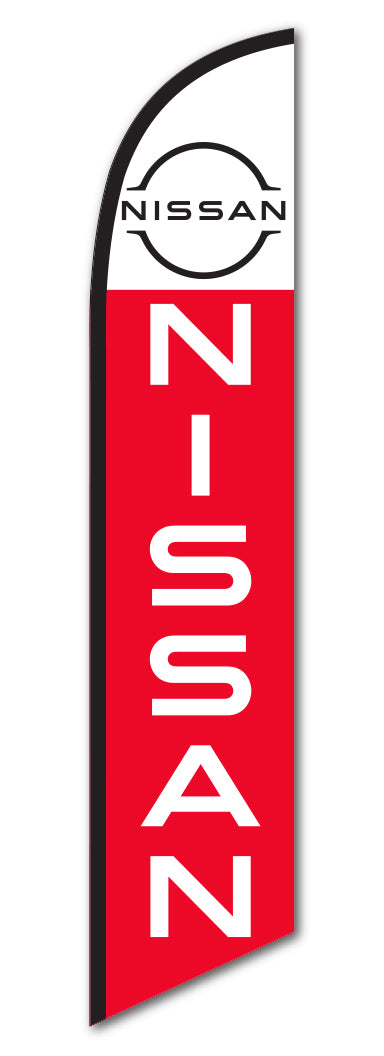 Premium Swooper Flag - Nissan