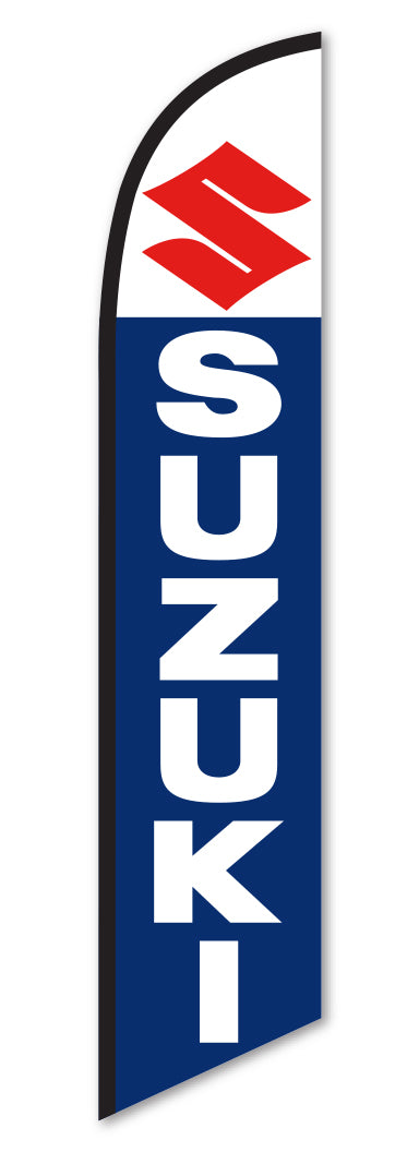 Premium Swooper Flag - Suzuki