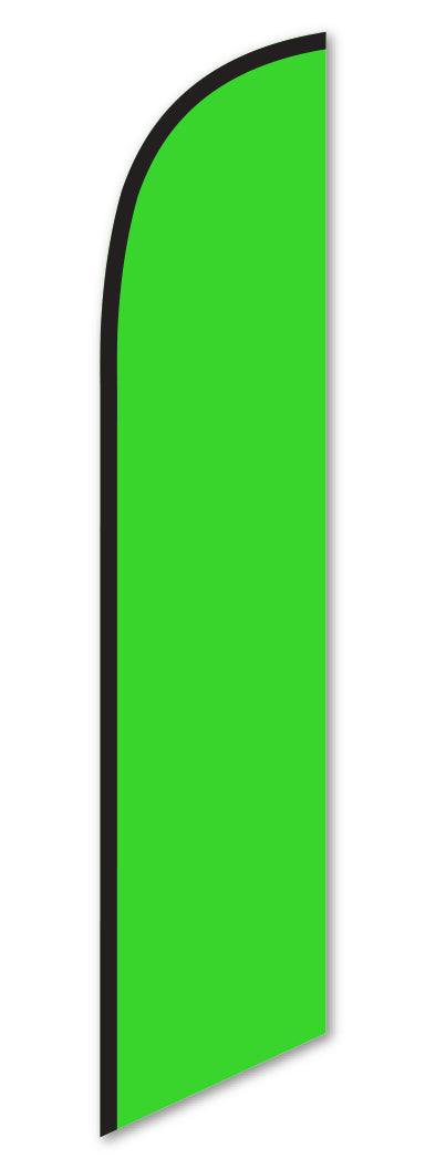 Premium Swooper Flag - Green